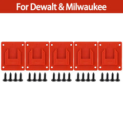 Cordless Drill & Power Tool Wall Mount Holder Compatible with Makita, DeWalt, Bosch & Milwaukee 18V Tools