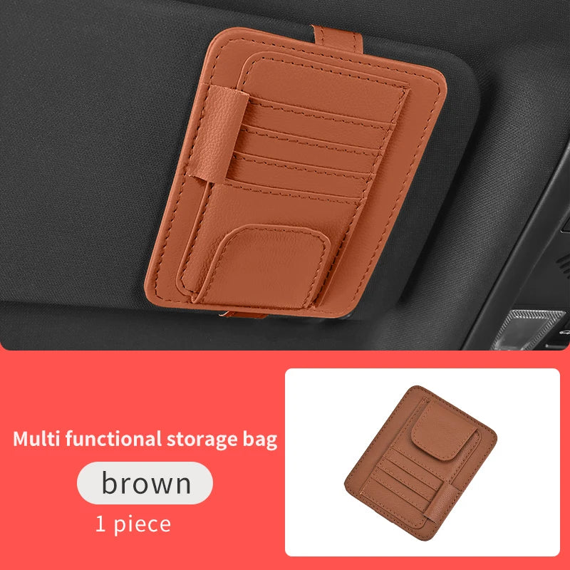 Universal Car Sun Visor Organizer by Snagg A Sun Glasses Holder