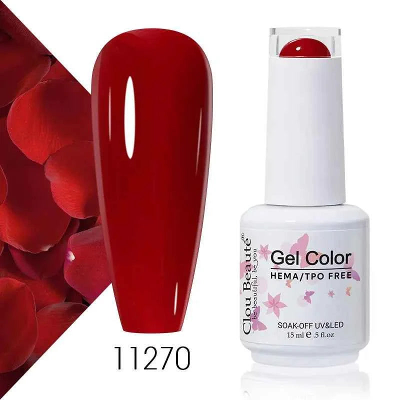 Professional 15ml HEMA & TPO-Free Gel Polish – High-Performance Semi-Permanent Varnish for Sensitive Skin