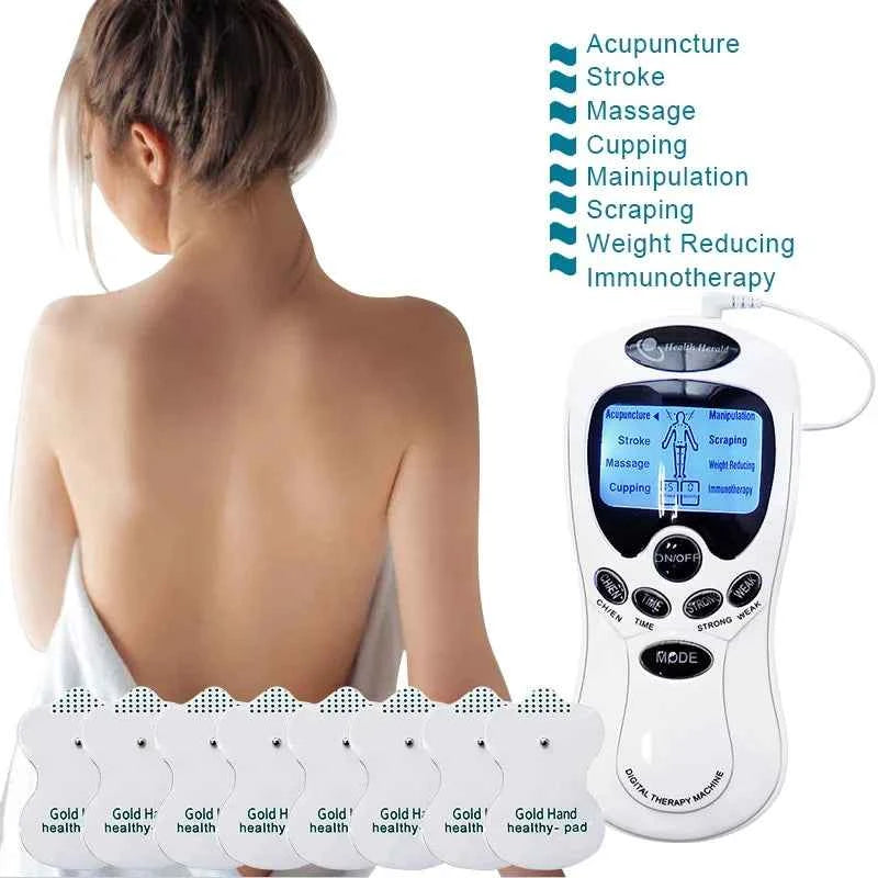 Digital TENS Machine – Electronic Pulse Muscle Stimulator for Pain Relief