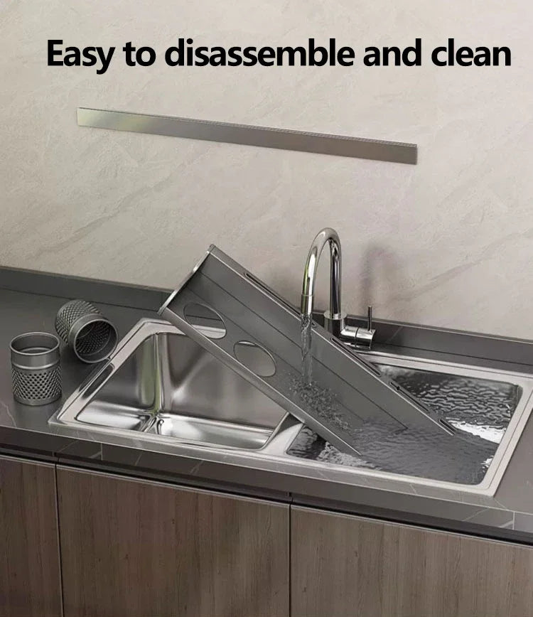 50cm Wall-Mounted Kitchen Storage Rack by Snagg A Rack