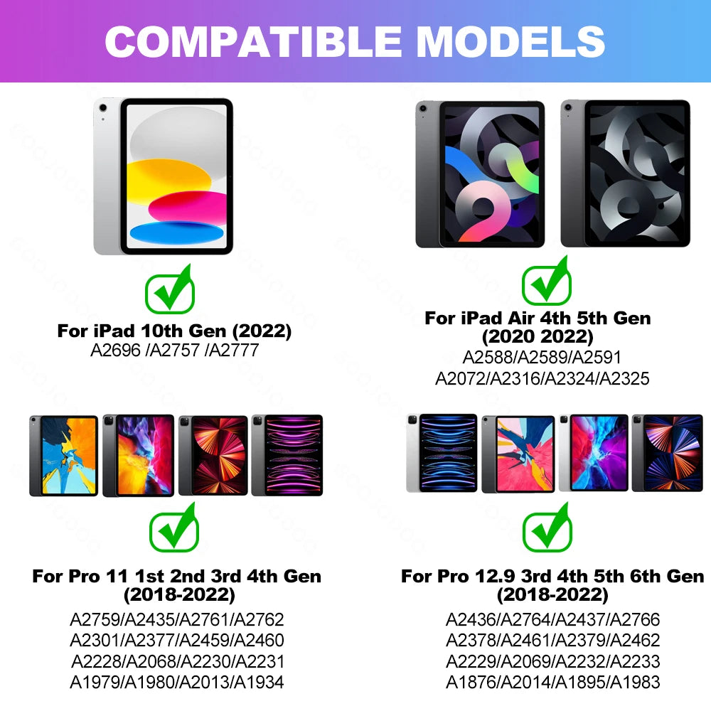 Magic Keyboard for iPad Series by Snagg A Wireless Keyboard