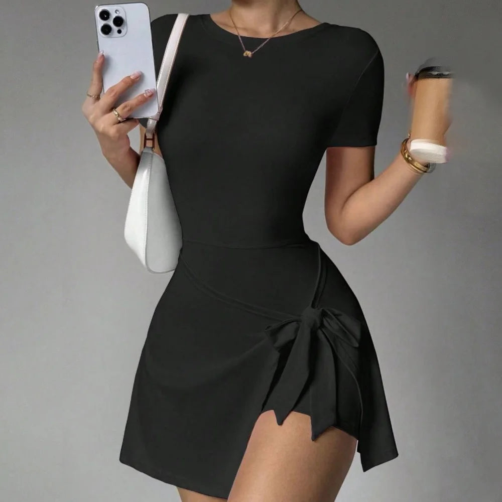 Women's Sports Skirt Dress | Tennis Golf Yoga Gym Running Workout Fitness One-Piece Athletic Dress