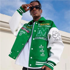 Men’s Retro Baseball Jacket by Snagg A Jacket