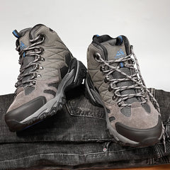 Men's suede high-top hiking boot – image 7