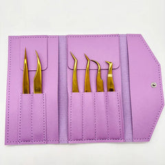 Professional 6 Pieces Precision Tweezer Set – Multi-Functional High Tension Extension Tools