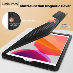 Flip Smart Tablet Case Stand Shockproof For iPad 5th To 11th by Snagg An iPad Case
