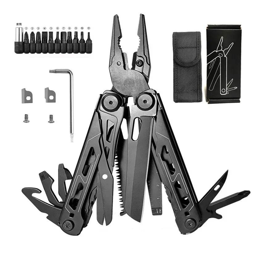 28-in-1 Stainless Steel Camping Multitool - SnaggIt