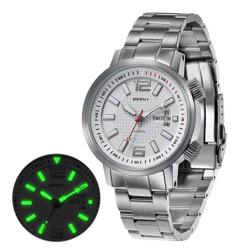 BERNY AM7081M Diver Automatic Watch - SnaggIt