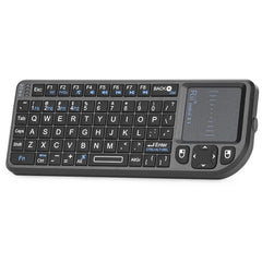X1 Mini 2.4GHz Wireless Keyboard - 3 in 1 Multimedia Controller & Touchpad