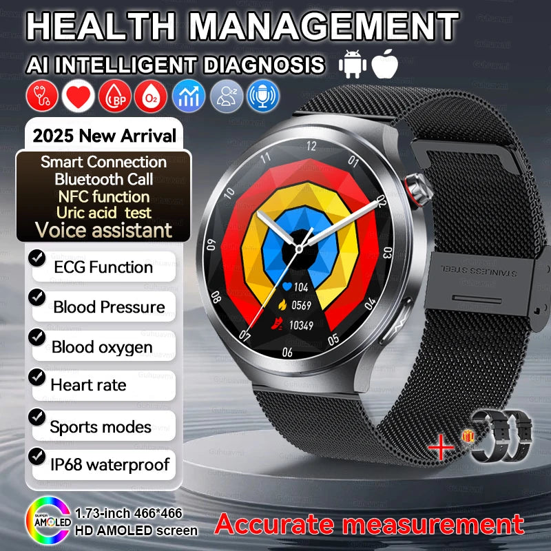 Health Glance Smartwatch by Snagg A Watch