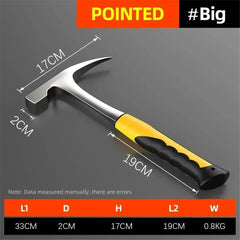 High Carbon Steel Geological Claw Hammer by Snagg A Hammer