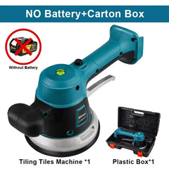 6 Speed High Performance Tile Tiling Machine | 200KG Enlarged Suction & Leveling Tool Compatible With 18V Makitya Batteries