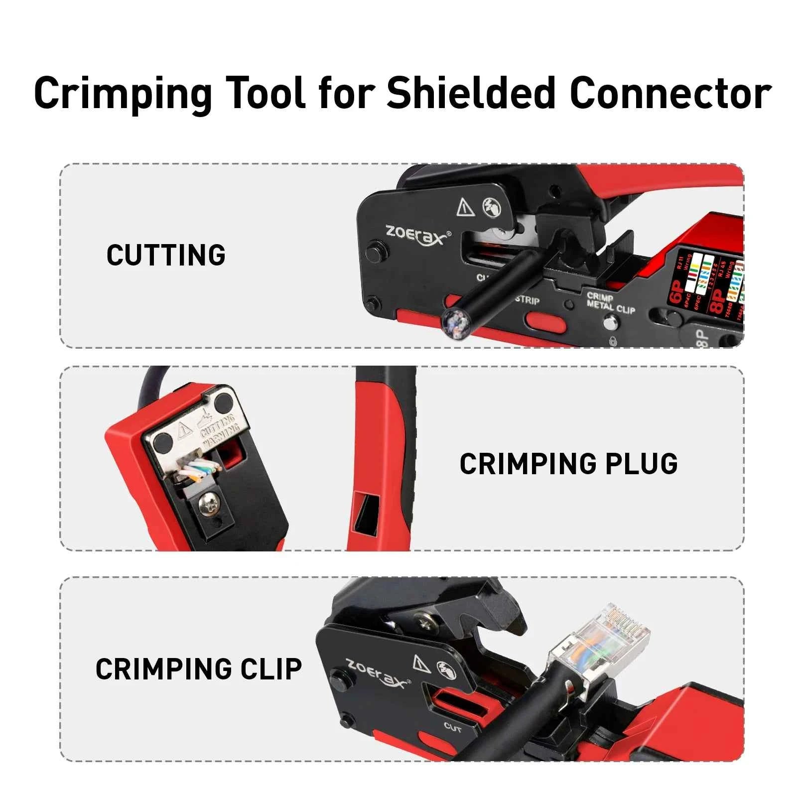 Heavy Duty Wire Stripper & Terminal Crimper Tool
