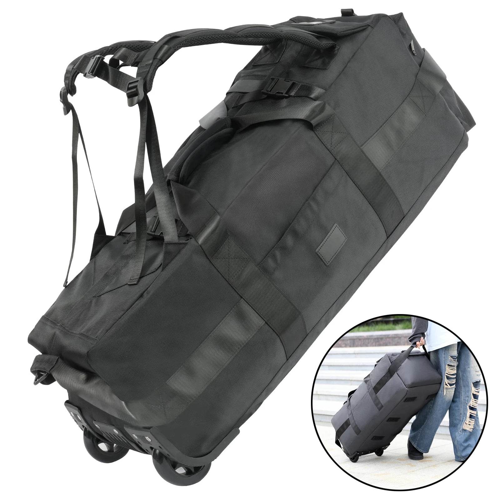 80L Rolling Duffle Bag with Wheels - SnaggIt