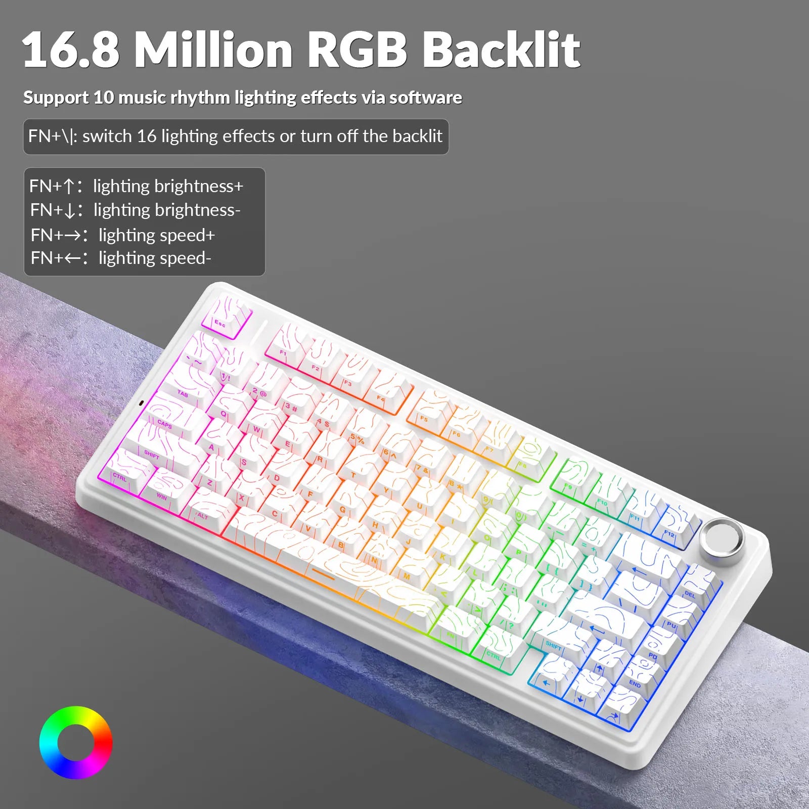75% Wireless Mechanical Keyboard for a Premium Gaming Experience by Snagg A Keyboard