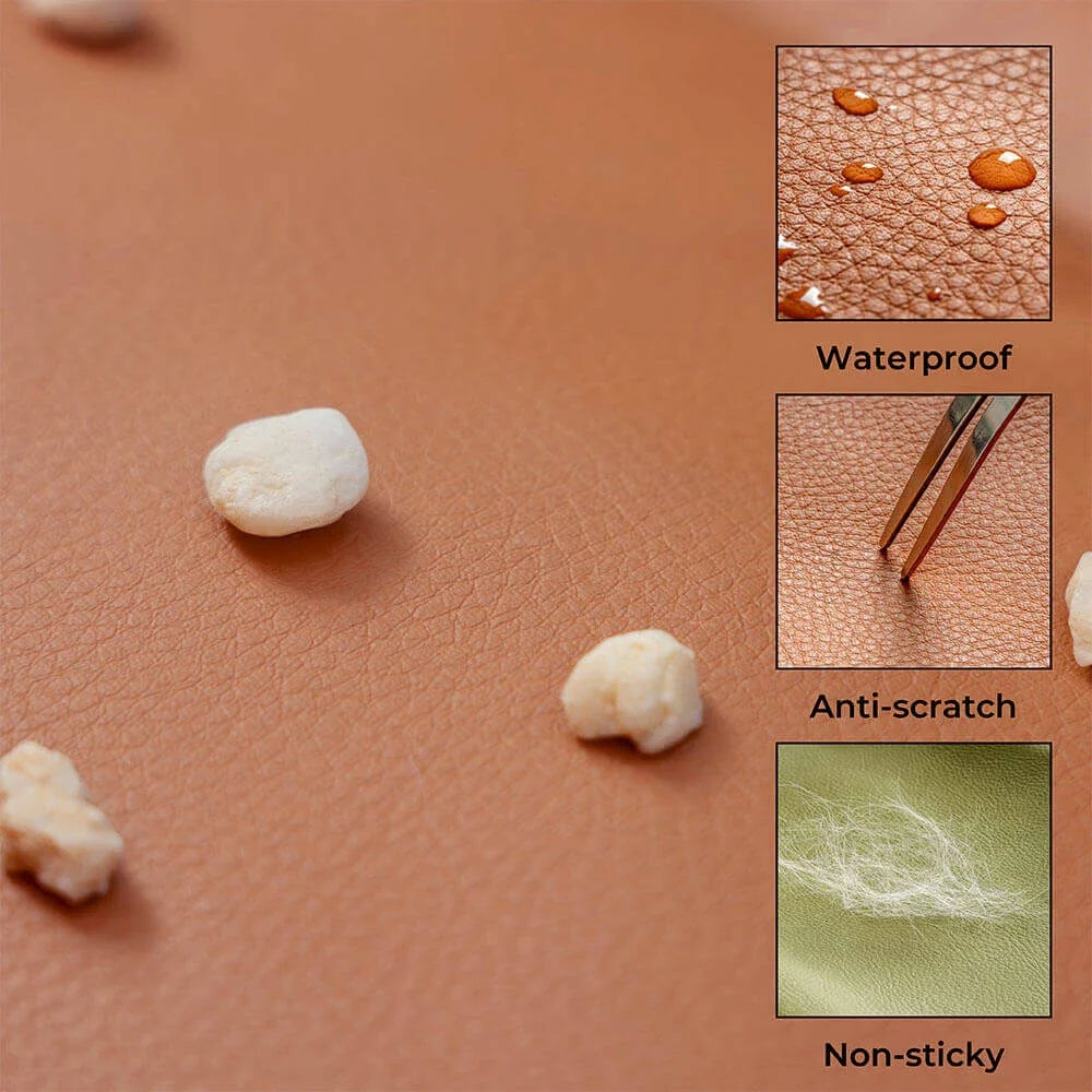 Luxury Faux Leather Pet Car Seat & Travel Bed by Snagg A Pet Seat