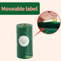 Portable Degradable Waste Bags | Thickened Deodorizing Pet Cleanup Solution