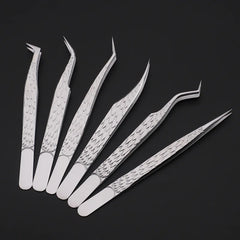 Professional 6 Pieces Precision Tweezer Set – Multi-Functional High Tension Extension Tools