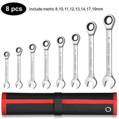 72-Tooth Metric Ratchet Wrench - SnaggIt