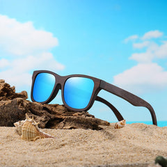 Handmade Natural Bamboo Polarized Sunglasses by Snagg It Sunglasses