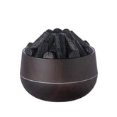 Ultrasonic Charcoal Flame Aroma Humidifier – 300ml