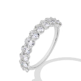 1.8CTW Oval Cut Moissanite Ring - SnaggIt