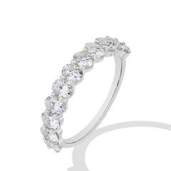 1.8CTW Oval Cut Moissanite Ring - SnaggIt