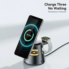 4 in 1 Magnetic Wireless Charger Stand For Apple