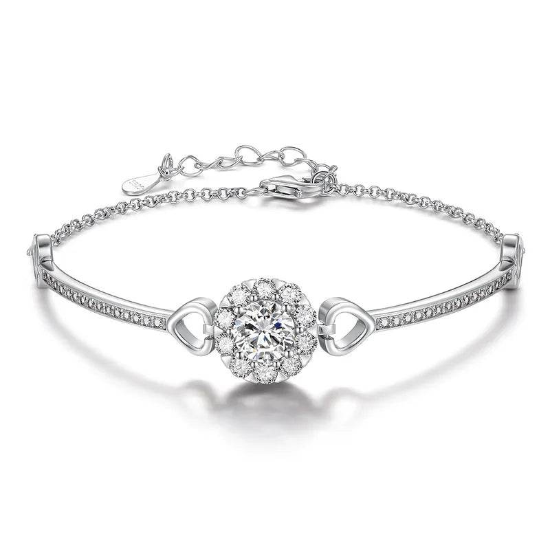 1ct Moissanite Bracelet - SnaggIt