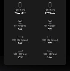 Qi2 15W 2-in-1 Magnetic Wireless Charging Stand | MagSafe Fast Charger for iPhone 16 17 AirPods