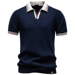 Premium Cotton "Old Money" Polo | Soft Skin-Friendly Summer Essential
