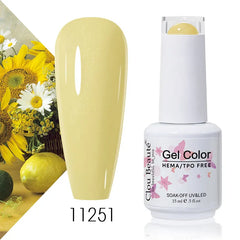 Professional 15ml HEMA & TPO-Free Gel Polish – High-Performance Semi-Permanent Varnish for Sensitive Skin