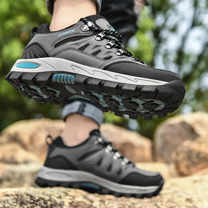 Unisex leather autumn and winter hiking shoe – image 6