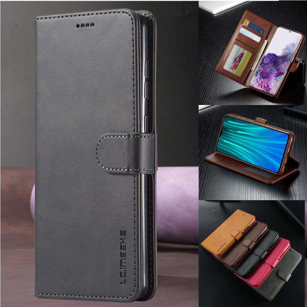 Leather Wallet Flip Case For Galaxy S24 Series by Snagg A Phone Case
