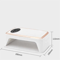 Professional 90 LED High-Density UV/LED Nail Lamp – Full Coverage Smart Curing Station