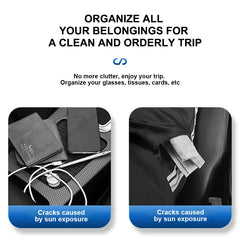 Car Sun Visor Storage Bag by Snagg A Sun Glasses Holder