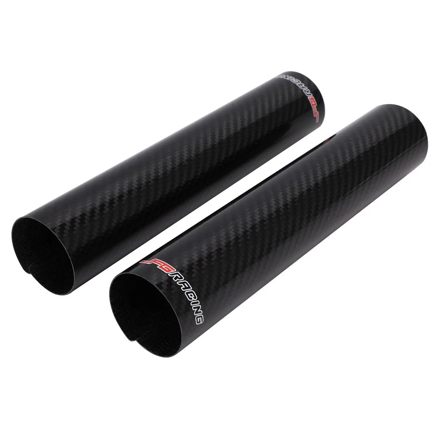 Carbon Fiber Wrap Cover Motorcycle Front Fork Guard by Snagg A Wrap Cover