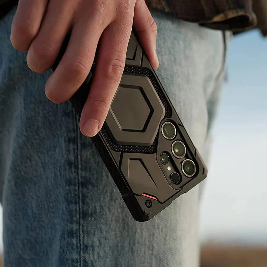 Military Shockproof Rugged Magsafe Case - for Samsung Galaxy S25 Series - Phone Cases & Covers