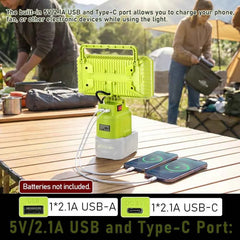 40W LED work light for Ryobi 18V batteries – image 5
