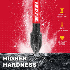 2" Impact Magnetic #2 Phillips Screwdriver Bit Set – S2 Alloy Steel