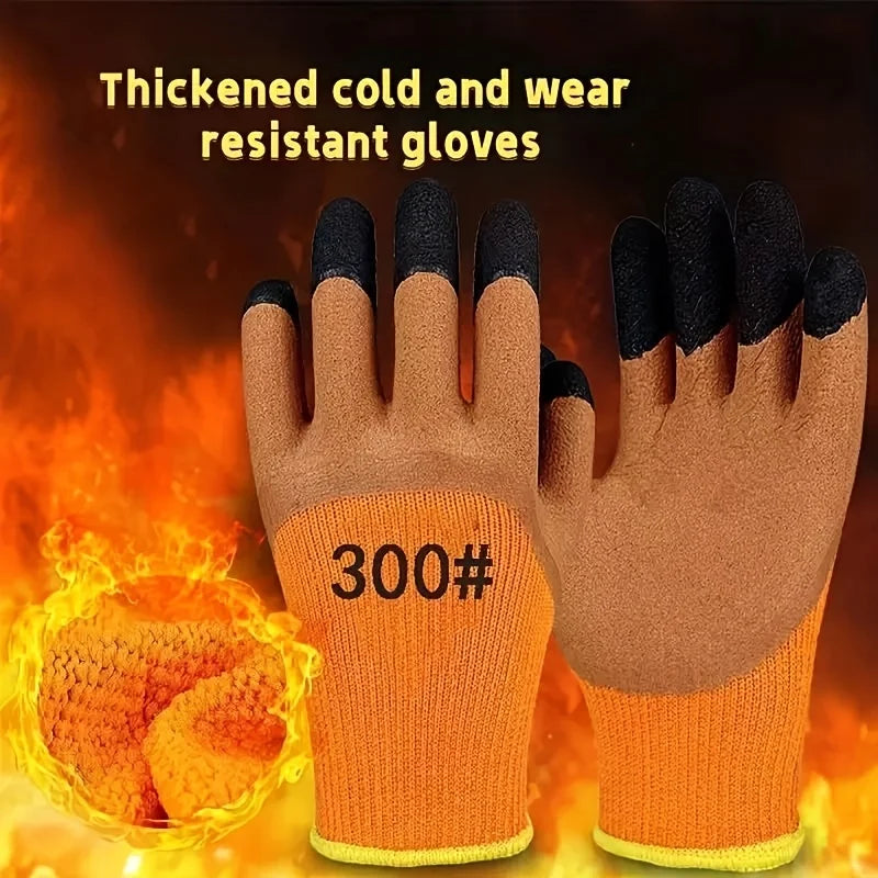 10 Pairs of Waterproof Winter Work Gloves by Snagg A Gloves