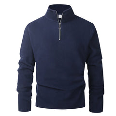 Men’s Thicken Fleece Pullover | Winter Thermal Soft-Shell Sweatshirt