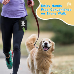 Funny "OH SH*T" Pet Waste Bag Holder | Durable Oxford Fabric Leash Dispenser