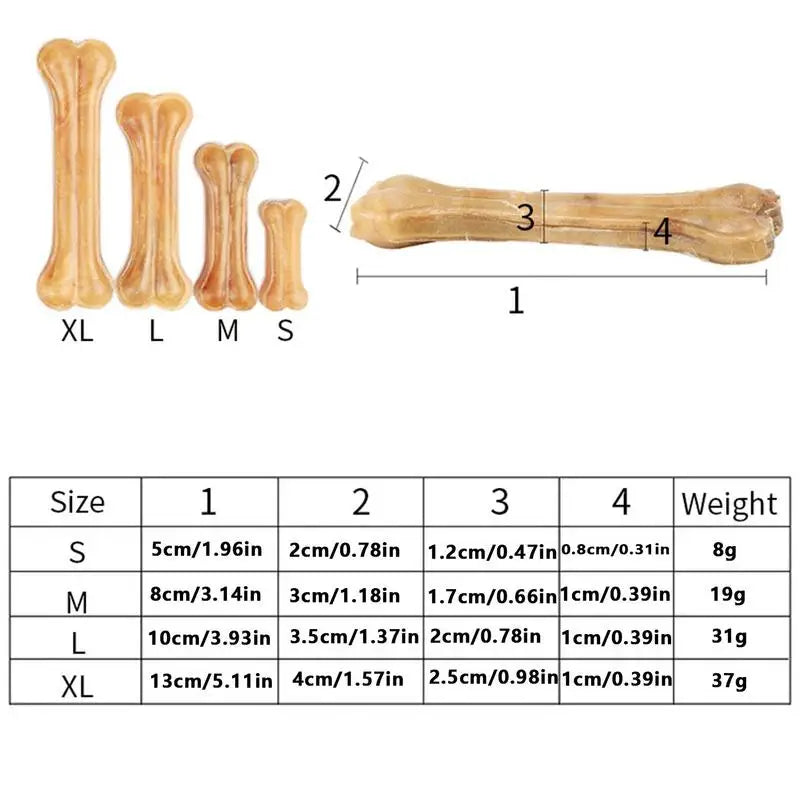 Small Dog Bone Chew Toy by Snagg A Chew Toy