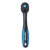 1/4” Ratchet Handle – Quick-Release, Teardrop Head, Reversible, Comfort Grip