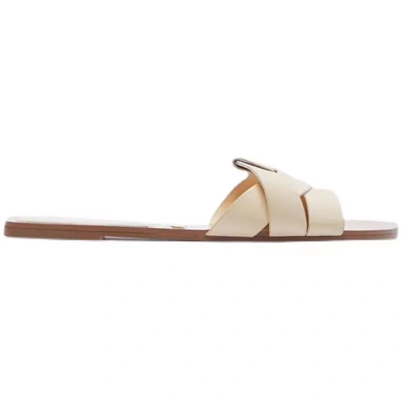 Women’s Summer Flat T-Shape Slides by Snagg A Slipper