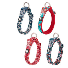 Floral Comfort Dog Collar by Snagg A Pet Collars