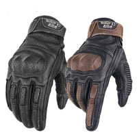 Retro Leather Motorcycle Gloves by Snagg A Motorcycle Gloves