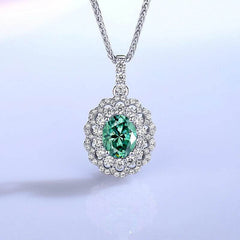 2ct Moissanite Ring & Necklace Set - SnaggIt
